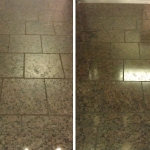 Granite floor restoration