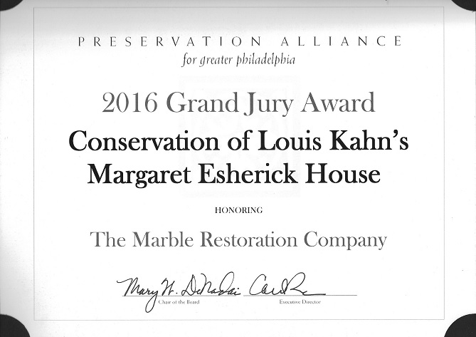 Preservation Alliance Award